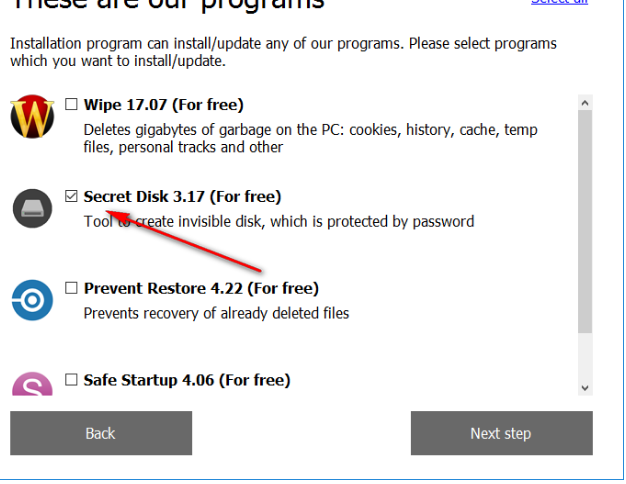 Secret Disk(Ӳ�̼�������)��ͼ