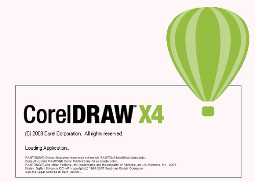 coreldraw x4精简版 cdr x4精简版