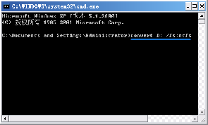 Win7ϵͳ����������FAT32תNTFS�ķ���