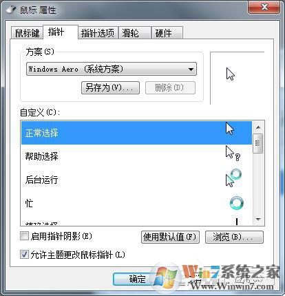 Win7鼠标设置在哪里?Win7如何设置鼠标