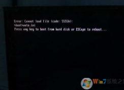 Win7�����޷���������Error:cannot load file code:5555h�������