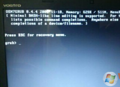 ��������Press esc for recovery menu�Ľ������