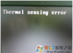 ��������thermal semsing error ������ʾ�Ľ������