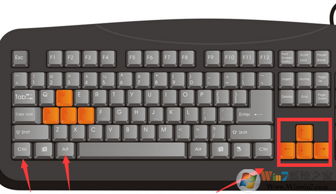 Win7桌面画面颠倒的解决方法