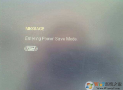 ���Կ�����Ļ��ʾentering power save mode�Ľ������