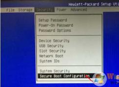 ����HP̨ʽ��ԤװWin10��Win7�̳� BIOS����+U������