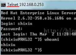 Win7��ô��TelnetԶ�����ӵ�¼��Linux����