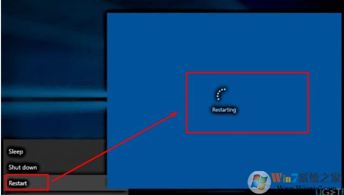 Windows 10在重新启动过程中卡住了