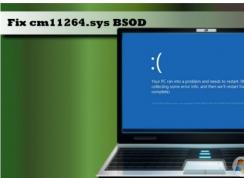 win10ϵͳ����������ʾCm11264.sys�Ľ������