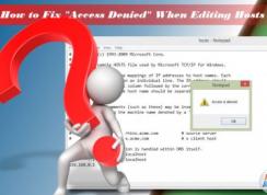 win10ϵͳ�޷��޸�hosts�ļ���ʾ�����ʱ��ܾ����Ľ������