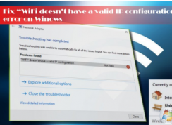 win10����internet �������ѽ����ʾ��WiFiû����Ч��IP���á�������ô�죿