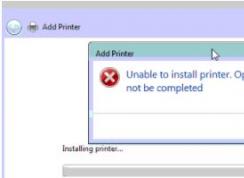 win10ϵͳ��ʾ�޷������Ӵ�ӡ�� �����޷����(����0x00000c1)���޸�����