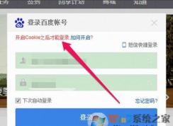 ������������ܵ�¼��ҳ�˺���ʾ��Ҫ����cookies������ô�죿