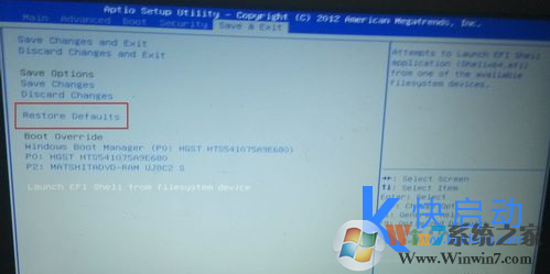 Restore Defaults Restore Defaults