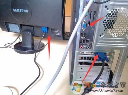 开机显示器没反应怎么办?win7开机显示器点不亮的解决方法