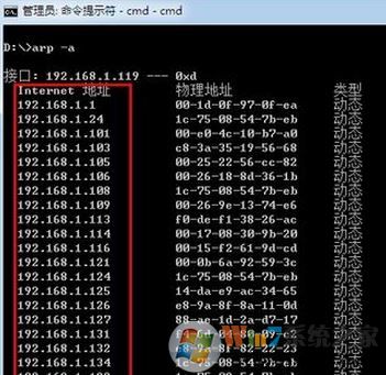 查看ip地址命令是什么?win7系统查看本机ip的命令