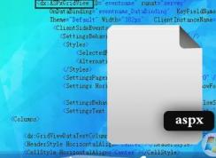 aspx��ʲô�ļ���aspx�ļ���ô��