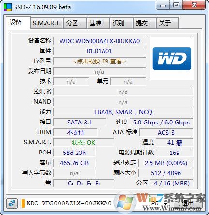 ̬Ӳ̼⹤SSD-Z v18.06ɫ