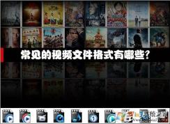 ��Ƶ�ļ���ʽ����Щ����Щ��Ƶ��ʽ�ñȽϳ��ã�