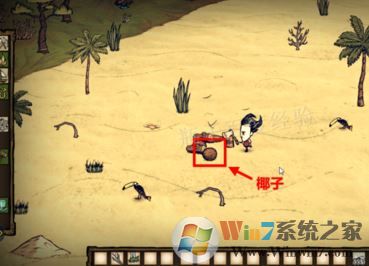 饥荒海滩中椰子怎么打开?饥荒怎么打开椰子?