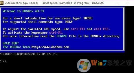 dosbox��ô�ã�winwin7С�����dosbox��ʹ�÷���