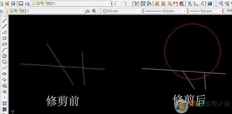 cad修剪怎么用?教你cad修剪命令怎么用