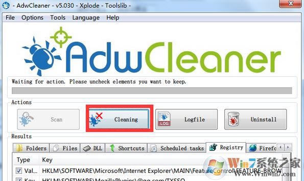 AdwCleaner怎么用?教你AdwCleaner清理浏览器恶意插件的方法