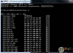 �鿴������������IP����ͼ��