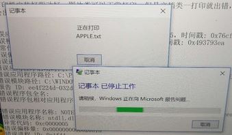 win10系统word、excel、记事本打印出现“已停止工作”该怎么办?
