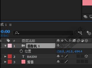 ae摄像机怎么用?AE中摄像机的详细使用方法