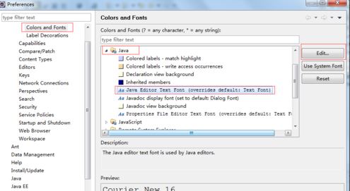 eclipse�����С������ôŪ�������޸�eclipse����ķ���