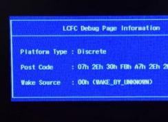 win10 �ʼǱ�������LCFC Debug Page Information ����ô�죿