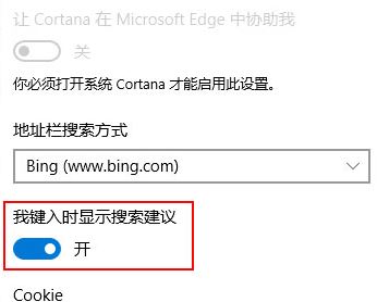 Microsoft Edge搜索建议怎么关?win10关闭edge搜索建议的方法