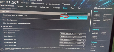 华硕B250Pro主板BIOS设置教程