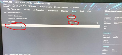 华硕B250Pro主板BIOS设置教程