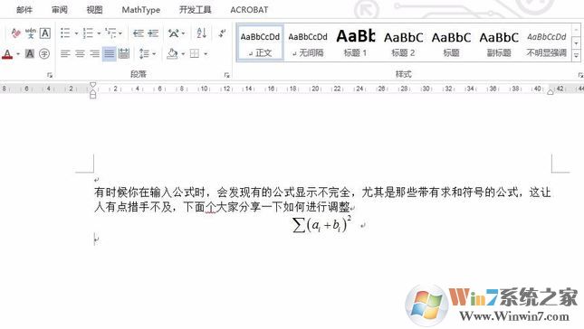 word��ʽ��ʾ��ȫ��ô�죿word�༭��ʽ��ʾ��ȫ�������������