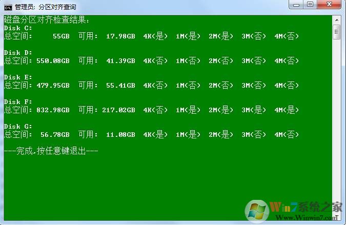 �鿴Ӳ���Ƿ�4K����С����