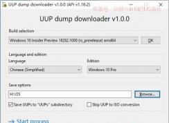 ����������Win10 ISO�����������Ԥ����͸��²�������(UUP dump downloader)