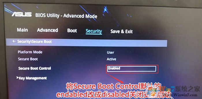 把secure boot control改成disabled 把secure boot control改成disabled