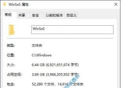 Win10��������:����WinSxS����洢��������