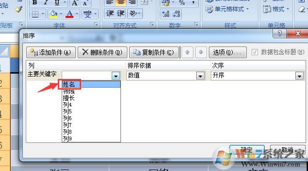 excel姓名排序怎么排?excel按姓名排序图文详细设置教程