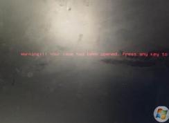 ���Գ���Warning!!! Your case had been opened�������