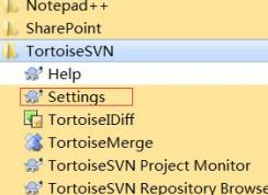 TortoiseSVN��װ���Ҽ�û��TortoiseSVNѡ��Ľ������