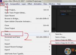 ae 2017����Ͱ汾��ae����Ϊ�Ͱ汾ͼ�Ľ̳�