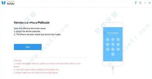 Tenorshare 4uKey破解版v2.0