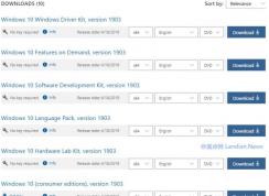 ΢���Ѿ���MSDN����Windows 10 1903��ʽ�澵������
