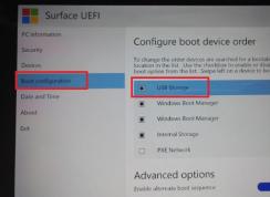 ΢��Surface Pro 4/5ƽ�������ô��BIOS����U��������