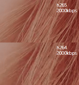 相同比特率画质比较 相同比特率画质比较