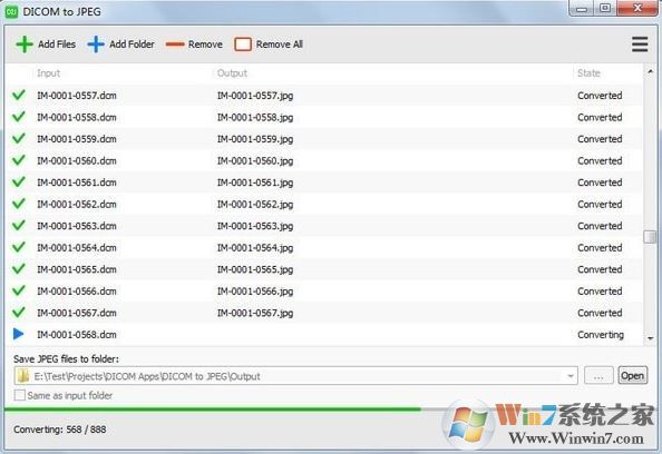 DICOM to JPEG(DICOM转JPG工具)v1.10.5绿色版