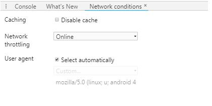 Chrome谷歌浏览器模拟微信内置浏览器的方法(电脑上)